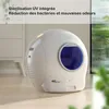 Lettiera robotica autopulente da 60 litri, 55 db, bianca Anteprima dell’immagine prodotto 3