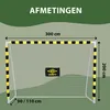Umbro Voetbaldoel - Voetbal Goal 300 x 200 x 110 cm - Productafbeelding-voorbeeld 3