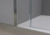 Nischendusche mit Schiebetür Soft-Close DX906 FLEX Chrom - Produktbild-Vorschau 9