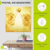 ARTland Poster Schutzengel der Erde Größe: 40x40 cm Produktbild-Vorschau 2