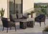 Aluminium-Gartenbank MCW-P90, Gartensofa Outdoor Sitzbank, Produktbild-Vorschau 10