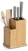 Zeller Present 25678, Schlitzmesserblock, Bambus, Produktbild-Vorschau 2