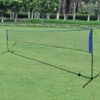 vidaXL Siatka do badmintona z lotkami 600x155 cm Podgląd zdjęcia produktu 8