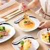 Porcelánová súprava riadu, 24 kusov, odolná, vhodná do Náhľad obrázku produktu 4