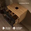 Planetmöbel LUX Waschtischunterschrank 70 cm hängend ohne Produktbild-Vorschau 2