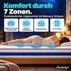 RELAXX Gel Matratze 120x200 cm mit 3D Memory Foam - 7 Produktbild-Vorschau 8