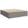 Boxspringbett mit Matratze Taupe 200x200 cm Stoff Produktbild-Vorschau 9