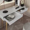 Konzolový stolek Selsey Bello 104 cm Bílý Zlaté nohy 2 Náhled obrázku produktu 9
