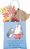 Mr. & Mrs. Panda Einkaufstasche Pinguin mit Kind - Sky Blue Produktbild-Vorschau 3
