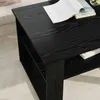 vidaXL Stolik kawowy o wyglądzie czarnego dębu 64 x 54 x 44 Podgląd zdjęcia produktu 4
