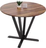 Bistrotisch MCW-M56, Tisch Esstisch, Massiv-Holz HPL Produktbild-Vorschau 1