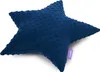 Navy Blue Minky Sternkissen Produktbild-Vorschau 1