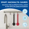 Rival 6er Set Spülbürste Euro-Line mit 5 Wechselköpfen rot Produktbild-Vorschau 2