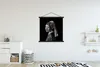 MuchoWow® Textilposter Das Mädchen mit dem Perlenohrring - Produktbild-Vorschau 2