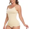 Figurformendes Damen Unterhemd aus Nylon mit Produktbild-Vorschau 3
