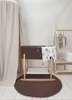 Moseskorb mit Matratze und Schaukelgestell - Teddy Mokka Produktbild-Vorschau 3
