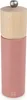 A pink pepper mill with a wooden top and a silver knob. Produktbild-Vorschau