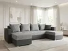 Wohnlandschaft mit Schlaffunktion Beno - U-Form Couch, Produktbild-Vorschau 1
