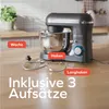 KitchenBrothers Küchenmaschine 2000W Anthrazit - 6,2L Produktbild-Vorschau 5
