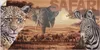 ARTland Wandbild, selbstklebend Safari Größe: 100x50 cm Produktbild-Vorschau 1