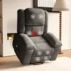 Fauteuil Luxe De Relaxation Et Massage Électrique, Gris Voir les images du produit 1