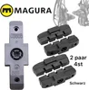 Magura | Zestaw klocków hamulcowych HS33 | Hydro czarny (po Podgląd zdjęcia produktu 5