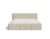 Chilly Polsterbett Como Beige Bouclé-Stoff 180x200 cm mit Produktbild-Vorschau 6