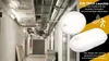 Spectrum LED Außenleuchte Wandlampe Weiß oval IP54 20W Produktbild-Vorschau 15