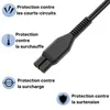 4,3-V-Ladegerät für Philips Rasierer und Trimmer QP2520 Produktbild-Vorschau 7