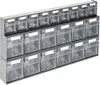 INDUSTRIAL Kleinteilemagazin Set 6+6+9-fach 60 x 30,3 x 7,5 Produktbild-Vorschau 1
