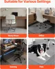 A collage of four images showing the product in different settings: a study room, an office, a gaming setup, and with a pet. Náhled obrázku produktu