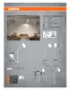 Lamp Desk Trapezium Clip Gu10 Bílá Náhled obrázku produktu 6