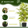 HOMCOM Bambou artificiel plantes artificielles décoratives Voir les images du produit 3