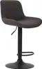 Tabouret de bar CLP Lentini en tissu, pivotant et réglable Voir les images du produit 6