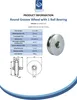 120-mm-Scheibe mit runder Nut (20,5 mm) und 1 Kugellager Produktbild-Vorschau 5