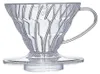 HARIO VDR-01-T Transparenter Tropfer 01 Kaffeefilter Gr. 2 Produktbild-Vorschau 1