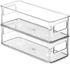 Set mit 2 stapelbaren Kühlschrank-Organizern mit Griffen – Produktbild-Vorschau 1