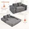 STILVORA Klappsofa 2-Sitzer mit hochdichtem Schaum und Produktbild-Vorschau 7