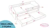 Happy Babies Kinderbett Mobi  - Mit Matratze & Schublade Produktbild-Vorschau 5