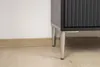 Set de 4 pieds de meuble - Pieds à pic chromés élégants de Voir les images du produit 11