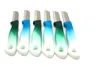 1 Stück Küchenmesser farbiger Griff, 17 cm lang, glatte Produktbild-Vorschau 2