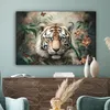 MuchoWow® - Leinwandbilder - Tiger - Schmetterlinge - Tiere Produktbild-Vorschau 4