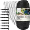 TTL GARDEN Teichnetz 4x6m schwarz 30g/m² Vogelschutznetz Produktbild-Vorschau 4