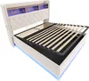 MODFU Lit Coffre Double 180x200 cm - Lit Capitonné en Tissu Voir les images du produit 9