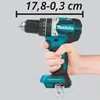 Makita DHP484Z, Handbohrmaschine, Ohne Schlüssel, Schwarz, Produktbild-Vorschau 38