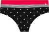LASCANA Bikini-Hose Monroe schwarz-rot Größe 42 Produktbild-Vorschau 1