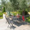 Rechteckiger, klappbarer gartentisch "greensboro" graphit Produktbild-Vorschau 5