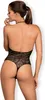 OBSESSIVE - B119 TEDDY - ZWART - Maten S/M/L Productafbeelding-voorbeeld 4