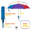 Villkin dziecięcy parasol tęczowy z paskami odblaskowymi - Podgląd zdjęcia produktu 2