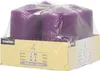 24 Stumpenkerzen lila Ø 50 mm · 80 mm mit Flachkopf Produktbild-Vorschau 3